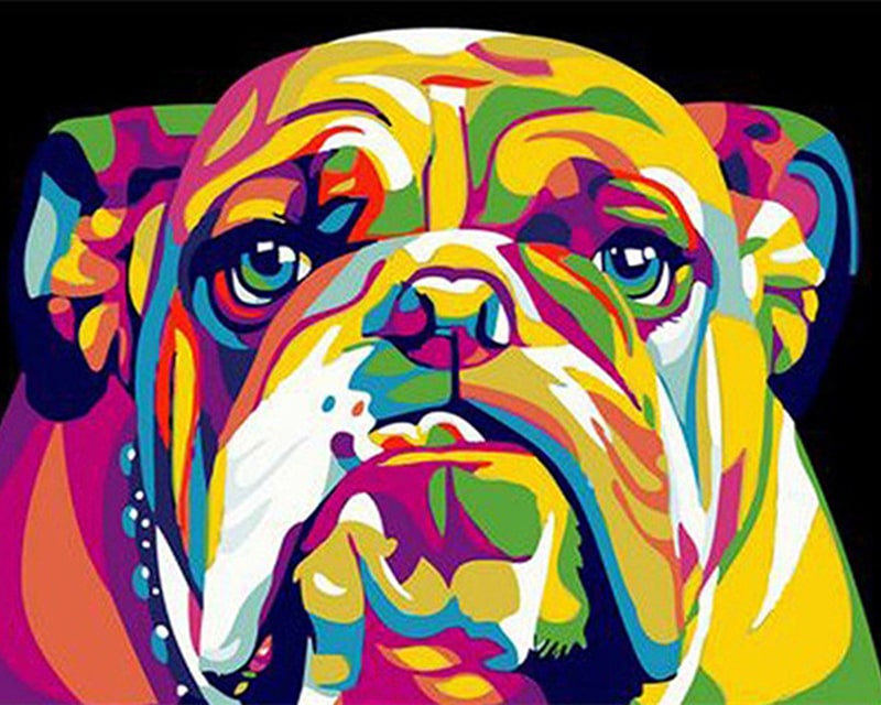 Pop Art Animals - Pets By Numbers