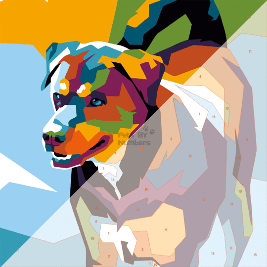 Studio Sensations Pop Art Dog Canvas Painting Kit